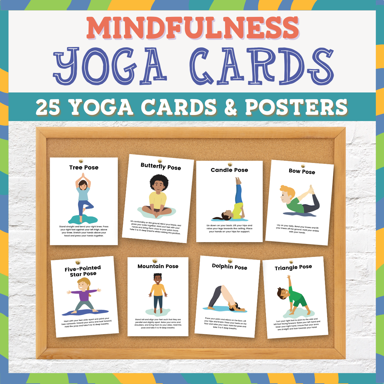 Yoga Flashcards Printable Download